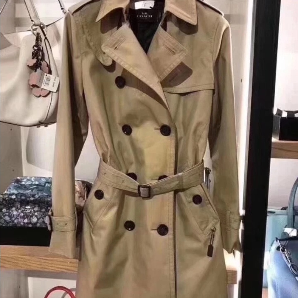 Coach Tan Trench Brand new - Picture 8 of 13
